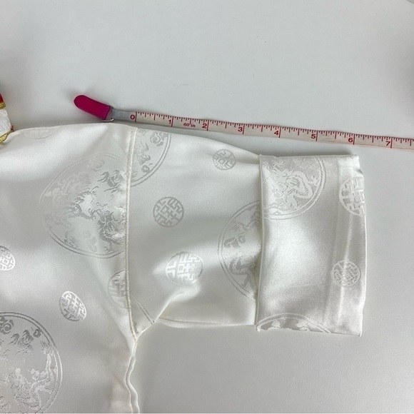 🩷 Kids, Tibetan traditional top, Losar - white/red. - Picture 7 of 11